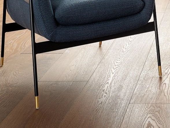 Chair On Hardwood Floor from French Bros in San Francisco